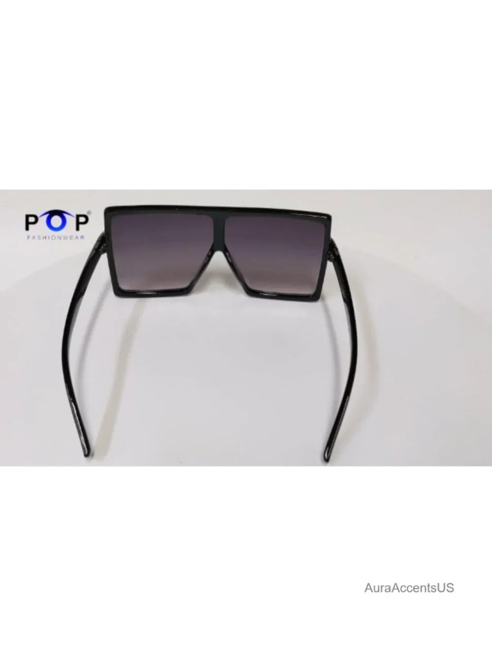 Oversized Aviator Square Flat Top Unisex Sunglasses UV Protection